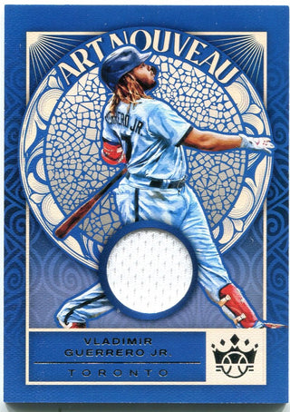 Vladimir Guerrero Jr Art Nouveau Diamond Kings Jersey Card