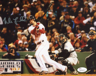 Mike Lowell Autographed 8x10 Photo(JSA)