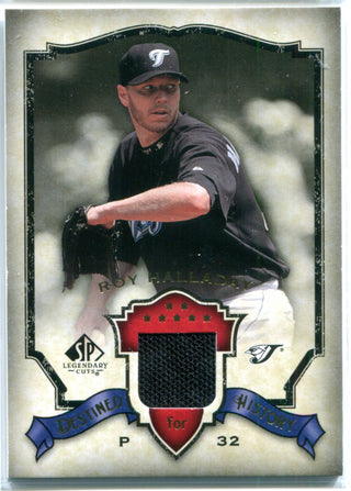 Roy Halladay SP Legendary Cuts Upper Deck Jersey Card