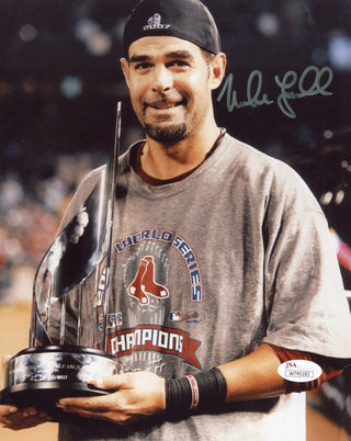 Mike Lowell Autographed 8x10 Photo(JSA)