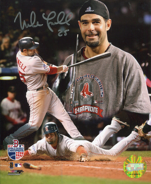 Mike Lowell Autographed 8x10 Photo