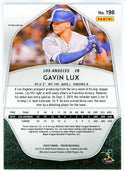 Gavin Lux 2020 Panini Prizm Blue Prizm Rookie Card #198