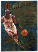 Michael Jordan Joe Dumars Nemeses Duel Card Topps 1995