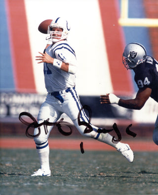 Jeff George Autographed 8x10 Photo