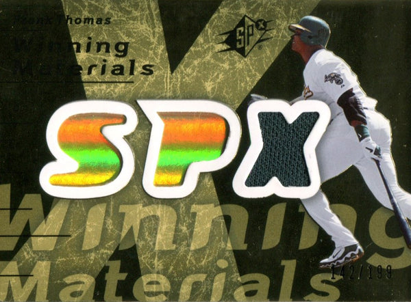 Frank Thomas 2007 Upper Deck SPx Winning Materials Jersey Card