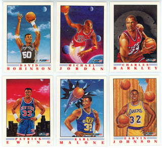 1991 Fleer T. Smith Illustrations Set of 6 Cards