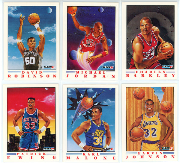 1991 Fleer T. Smith Illustrations Set of 6 Cards