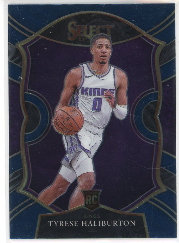 Tyrese Haliburton 2020-21 Panini Select Concourse Rookie Card #72