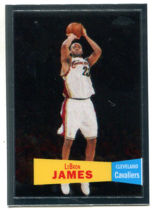 Lebron James 2008 Topps Chrome #23 Card