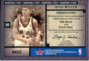 Mike Miller 2002 Fleer Game Worn Shorts Card