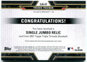 Freddie Freeman Topps Triple Threads Jersey Card 2021 12/27