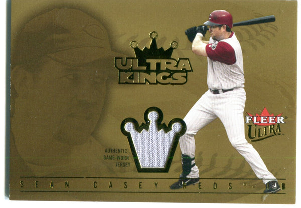 Sean Casey Ultra Kings Fleer Jersey Card #55/150