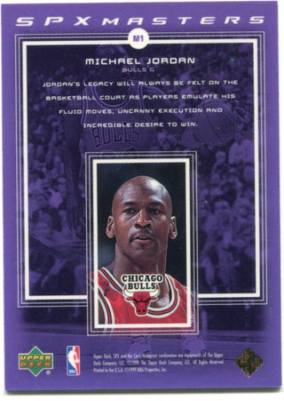 Michael Jordan Upper Deck SPx Masters