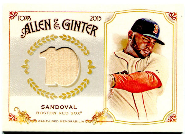 Pablo Sandoval Topps Allen & Ginter 2015 Bat Card