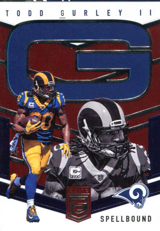 Todd Gurley II 2018 Panini Donruss Elite Spellbound Insert Card