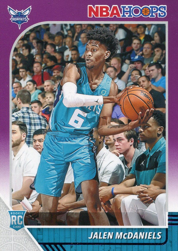 Jalen McDaniels 2019-20 Panini NBA Hoops Purple Rookie Card