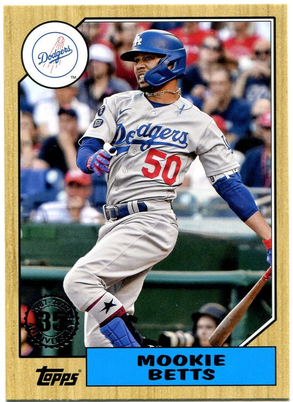 Mookie Betts Topps 35th Anniversary 2022