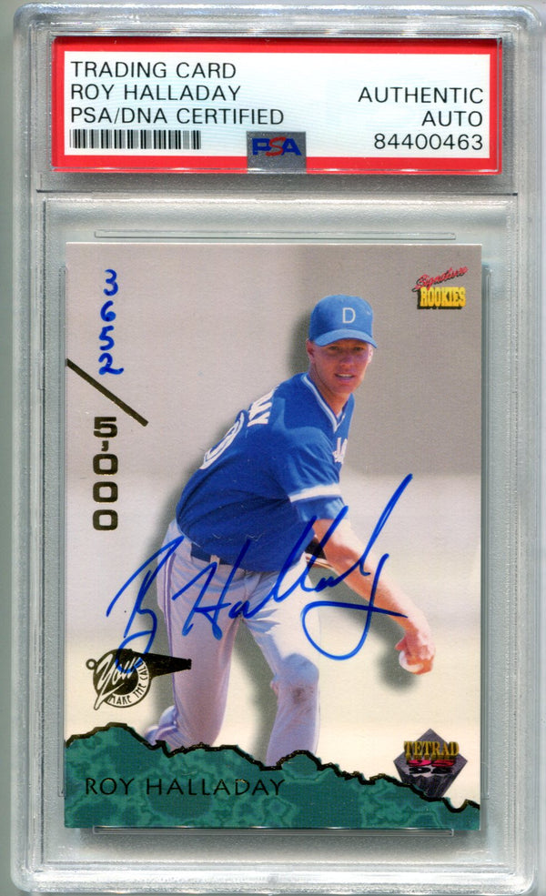 Roy Halladay 1995 Signaure Rookies Autographed Card (PSA Authentic) /5000