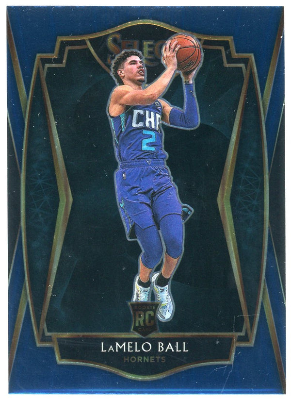 LaMelo Ball 2021 Panini Select Premier Level Rookie Card #183