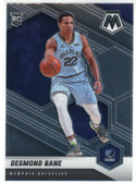 Desmond Bane 2020-21 Panini Mosaic Rookie Card #211