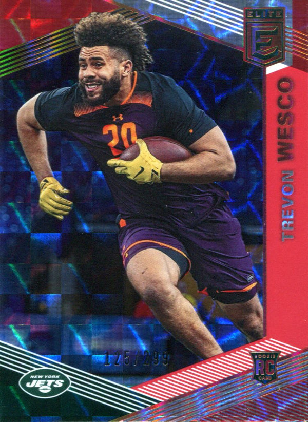 Trevon Wesco 2019 Panini Donruss Elite Rookie Card