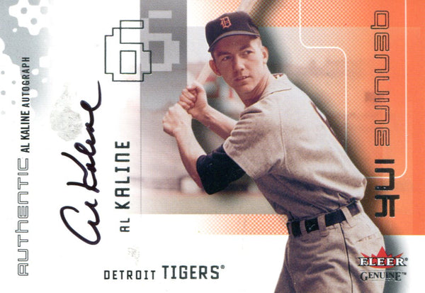 Al Kaline Autographed Fleer Card #150/300