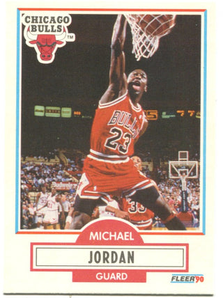 Michael Jordan 1990 Fleer