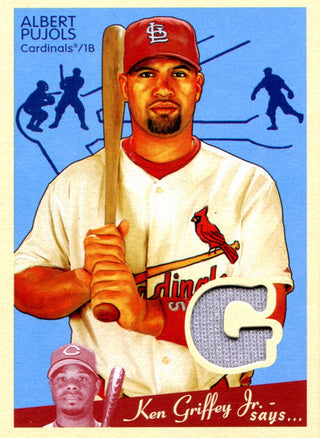 Albert Pujols 2008 Upper Deck Jersey Card