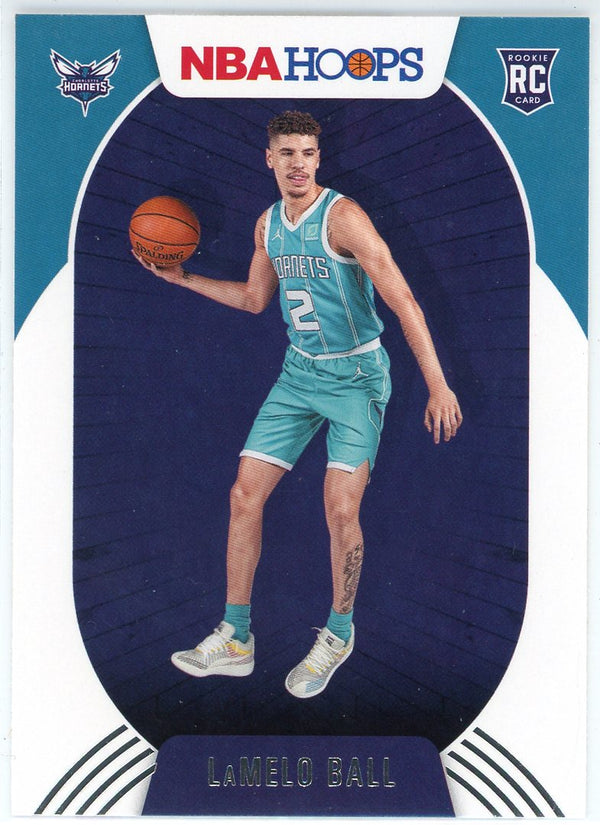 LaMelo Ball 2021 Panini NBA Hoops Rookie Card #223