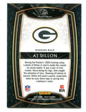 AJ Dillon 2020 Panini Select #265 Club Level RC