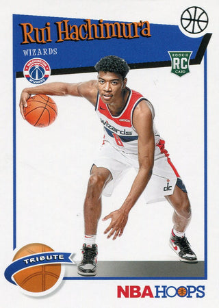 Rui Hachimura 2019-20 Panini NBA Hoops Tribute Rookie Card