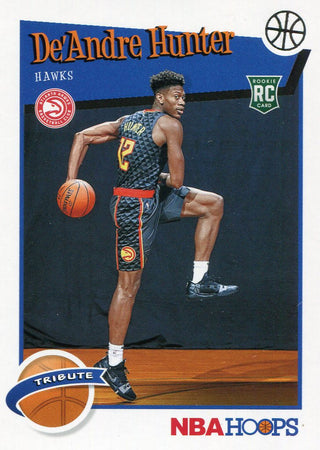 De'Andre Hunter 2019-20 Panini NBA Hoops Tribute Rookie Card