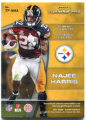 Najee Harris Panini Playoff Jersey Card Turning Pro Rookie