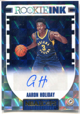 Aaron Holiday 2018-19 Panini Rookie Ink NBA Hoops Autographed Card