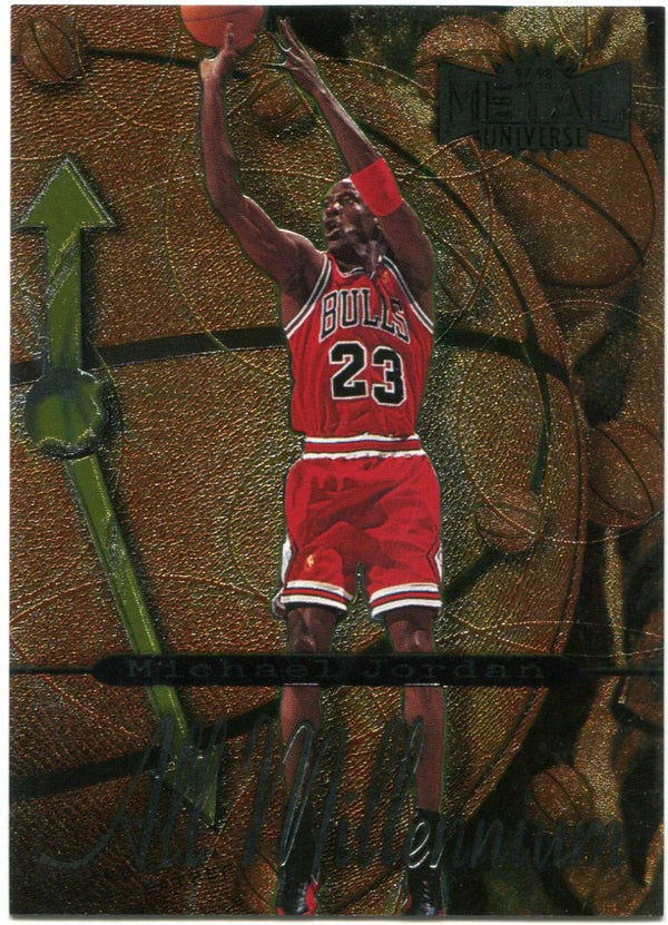 Michael Jordan Fleer Metal Universe All Millennium