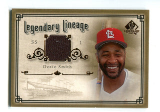 Ozzie Smith 2005 Upper Deck Legendary Lineage #LEOS Jersey Card