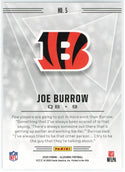 Joe Burrow 2020 Panini Illusions Rookie Card #5