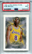 Kobe Bryant 1996-97 Fleer Ultra Rising Stars Rookie Card (PSA)