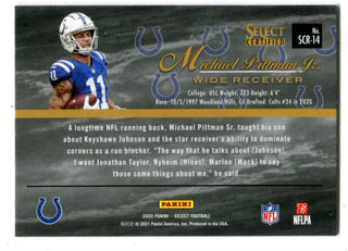 Michael Pittman Jr. 2020 Panini Select #SCR14 RC