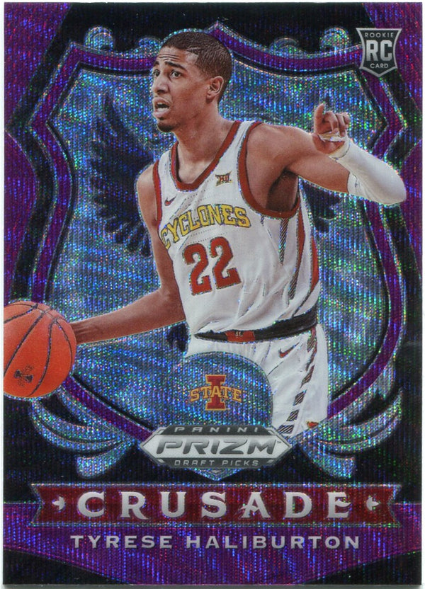 Tyrese Haliburton Panini Prizm Draft Picks Pink Rookie Card 2020