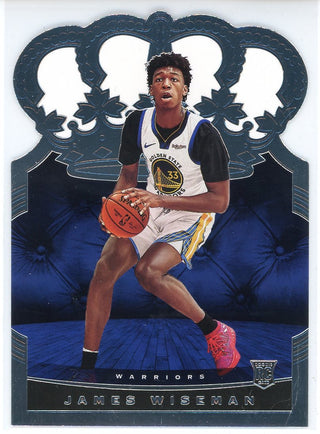 James Wiseman 2019-20 Panini Crown Royale Rookie Card #86