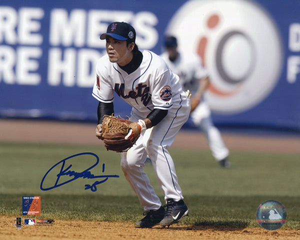 Kazuo Matsui Autographed 8x10 Baseball Photo