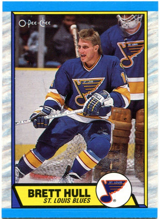 Brett Hull O-Pee-Chee 1989 #186