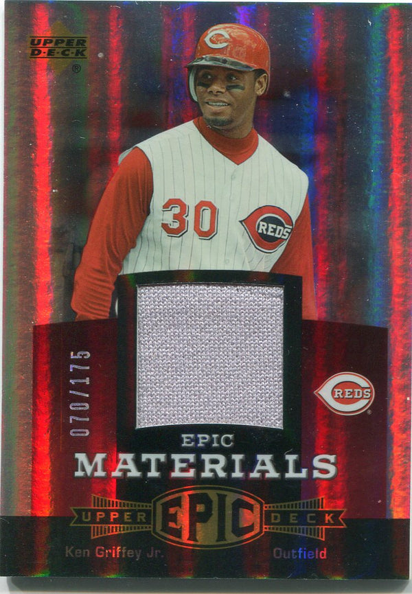 Ken Griffey Jr. 2006 Upper Deck Game Used Jersey Card /175