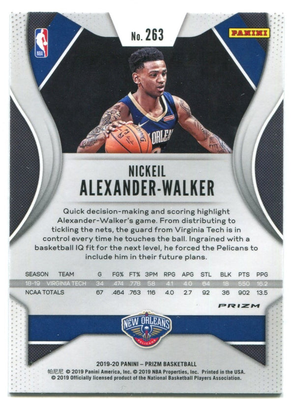 Nickeil Alexander-Walker Panini Prizm Rookie 2019