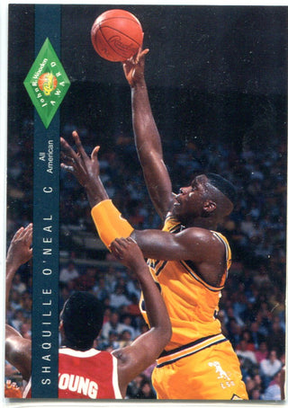 Shaquille O'Neil 1992 Classic Draft Picks Four Sports Unsigned Card