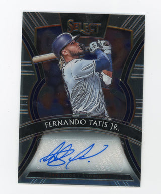 Fernando Tatis Jr 2018 Panini Select #SFT Autographed Card /75