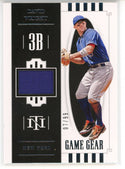 David Wright 2021 Panini National Treasures Game Gear Patch Card #GG-DW