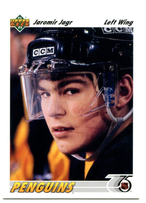 Jaromir Jagr 1991 Upper Deck #256