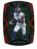 Van Jefferson 2020 Panini Select #271 Club Level Red Prizm RC